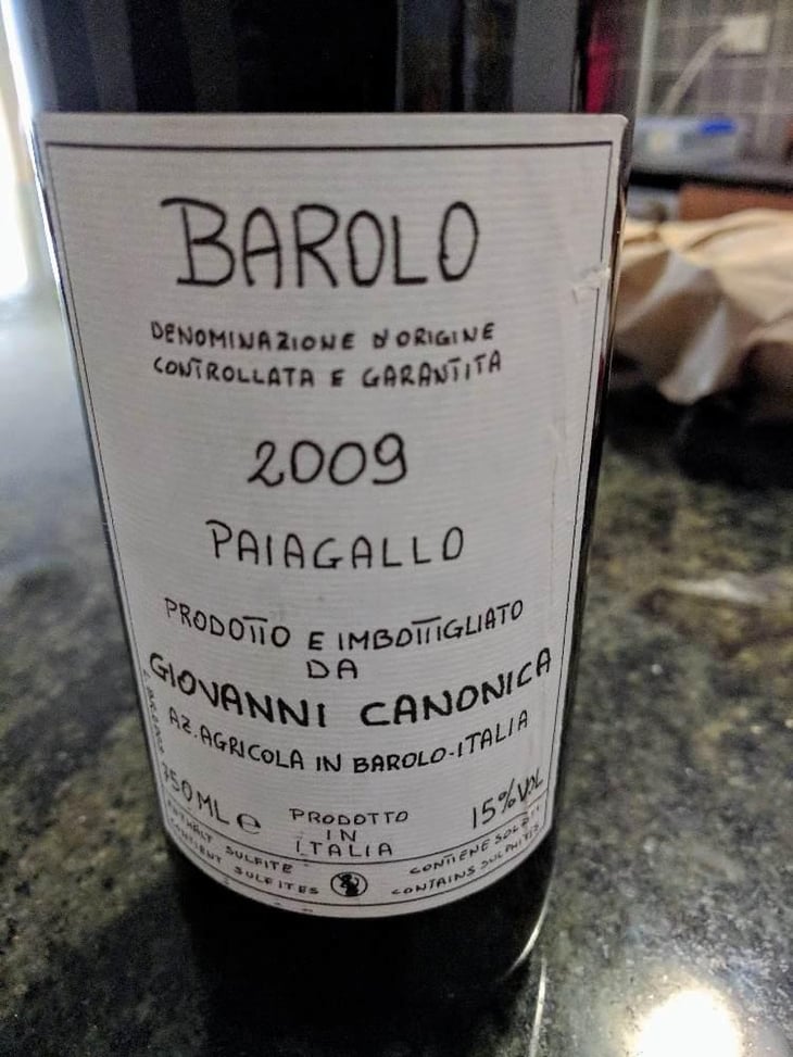 Barolo Paiagallo - Azienda Agricola Giovanni Canonica - Giovanni Canonica 