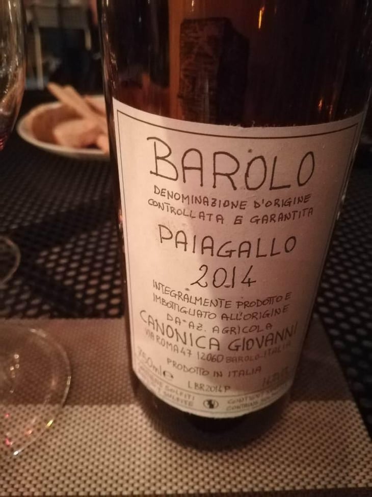 Barolo Paiagallo - Azienda Agricola Giovanni Canonica - Giovanni Canonica 