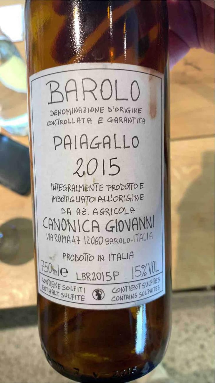 Barolo Paiagallo - Azienda Agricola Giovanni Canonica - Giovanni Canonica 