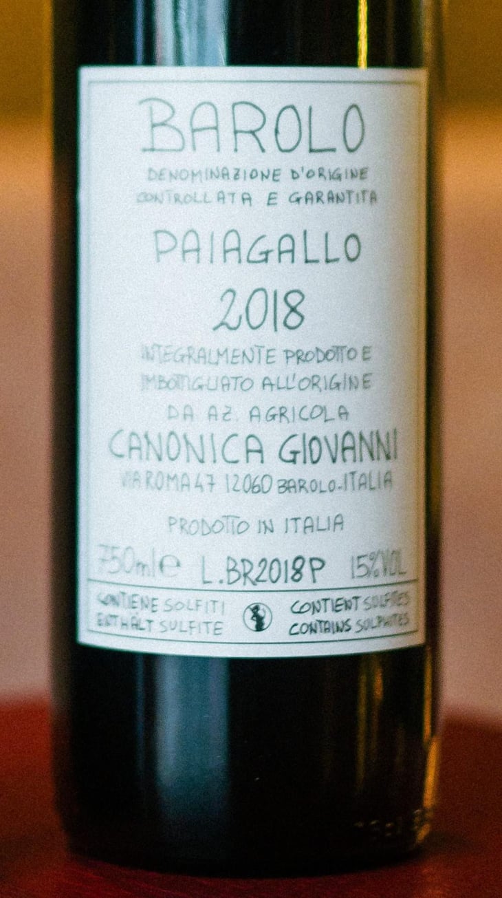 Barolo Paiagallo - Azienda Agricola Giovanni Canonica - Giovanni Canonica 