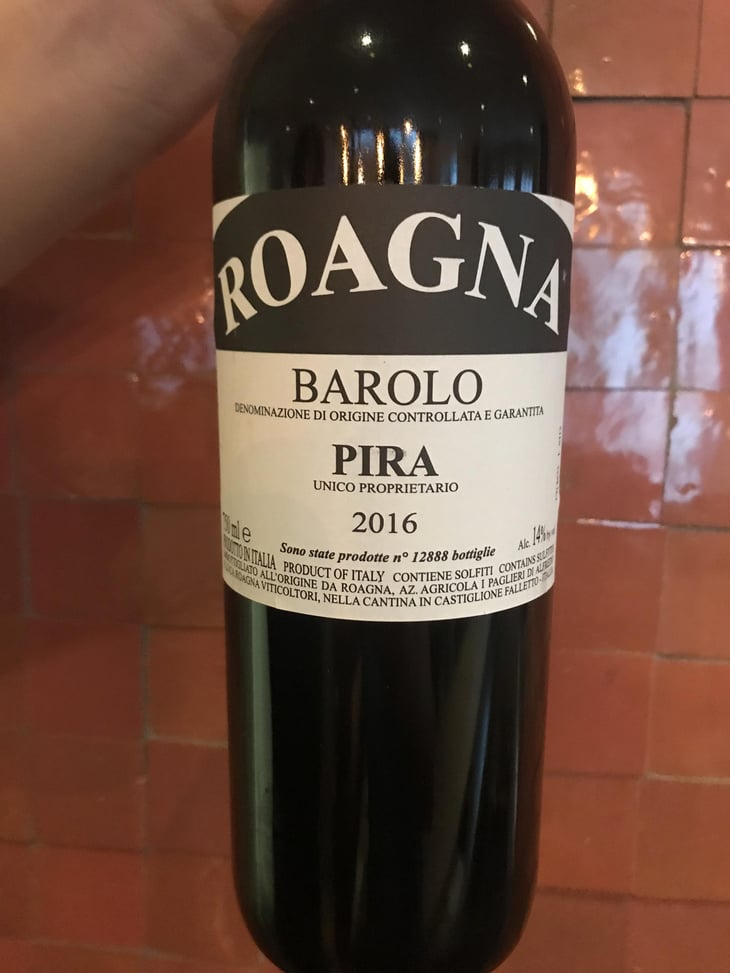 Barolo Pira - Azienda Agricola i Paglieri - Luca & Alfredo Roagna -2016
