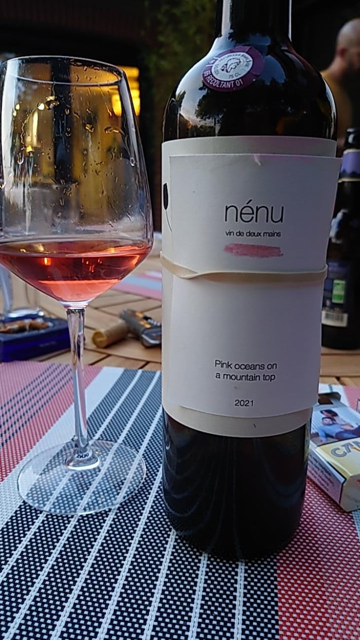 Barrique n°1 Rosé - Nénu Vin De Deux Mains - Rasmus Aamand Olesen 