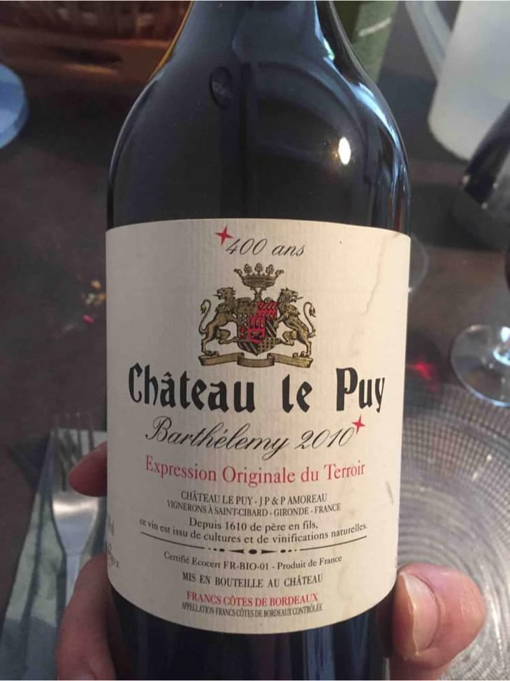 Barthélemy - Château le Puy - Jean-Pierre & Pascal Amoreau 