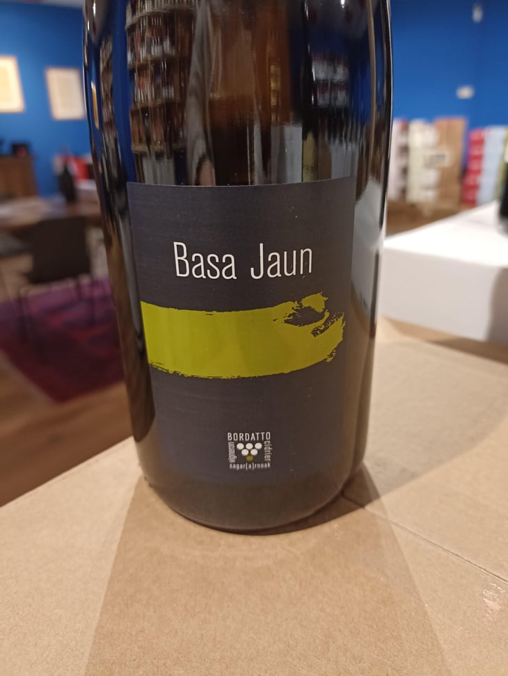 Basa Jaun - Domaine Bordatto - Pascal & Binxitxo Aphaule -2022