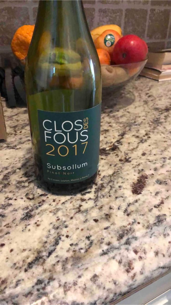 Subsollum - Clos des Fous - Pedro Parra, François Massoc, Paco Leyton & Albert Cussen -2017