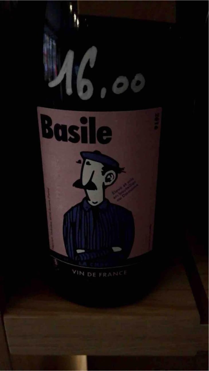 Basile - Domaine de la Chappe - Vincent Thomas 