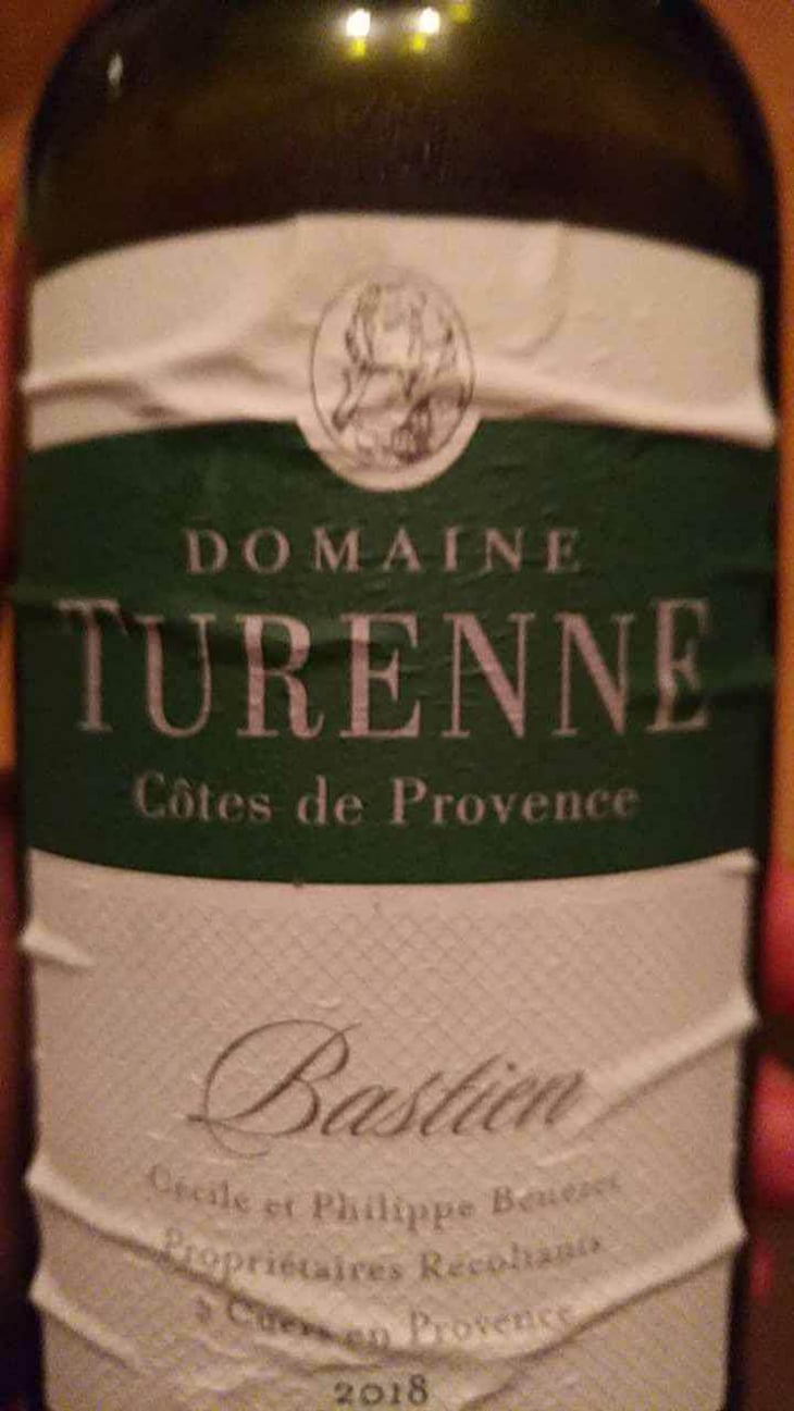 Bastien - Domaine Turenne - Philippe & Cécile Bénézet 