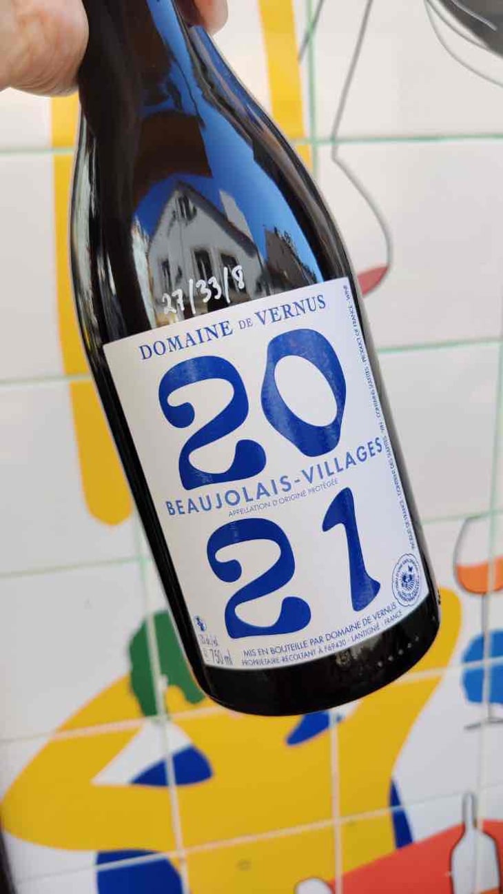 Beaujolais Villages - Domaine De Vernus - Frédéric Jametton & Guillaume Rouget -2021