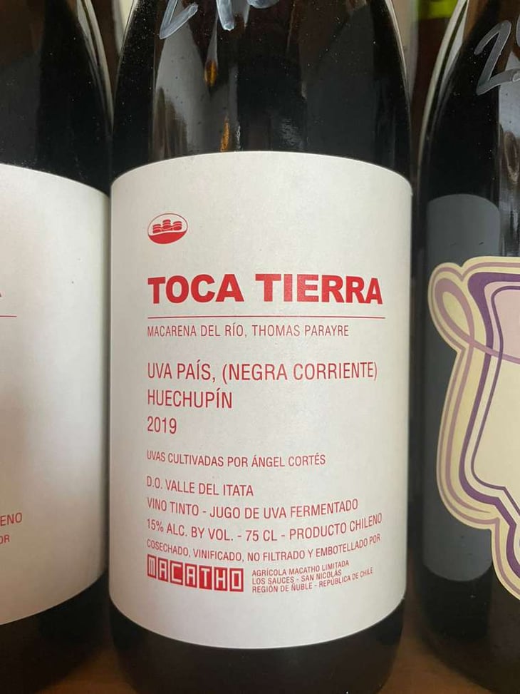 Toca Tierra - Agricola Macatho - Macarena Del Rio & Thomas Parayre 