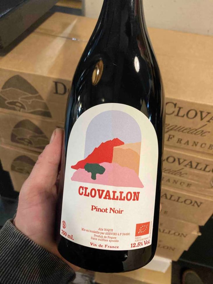 Pinot Noir (new label) - Domaine de Clovallon - Alix Roque -2021