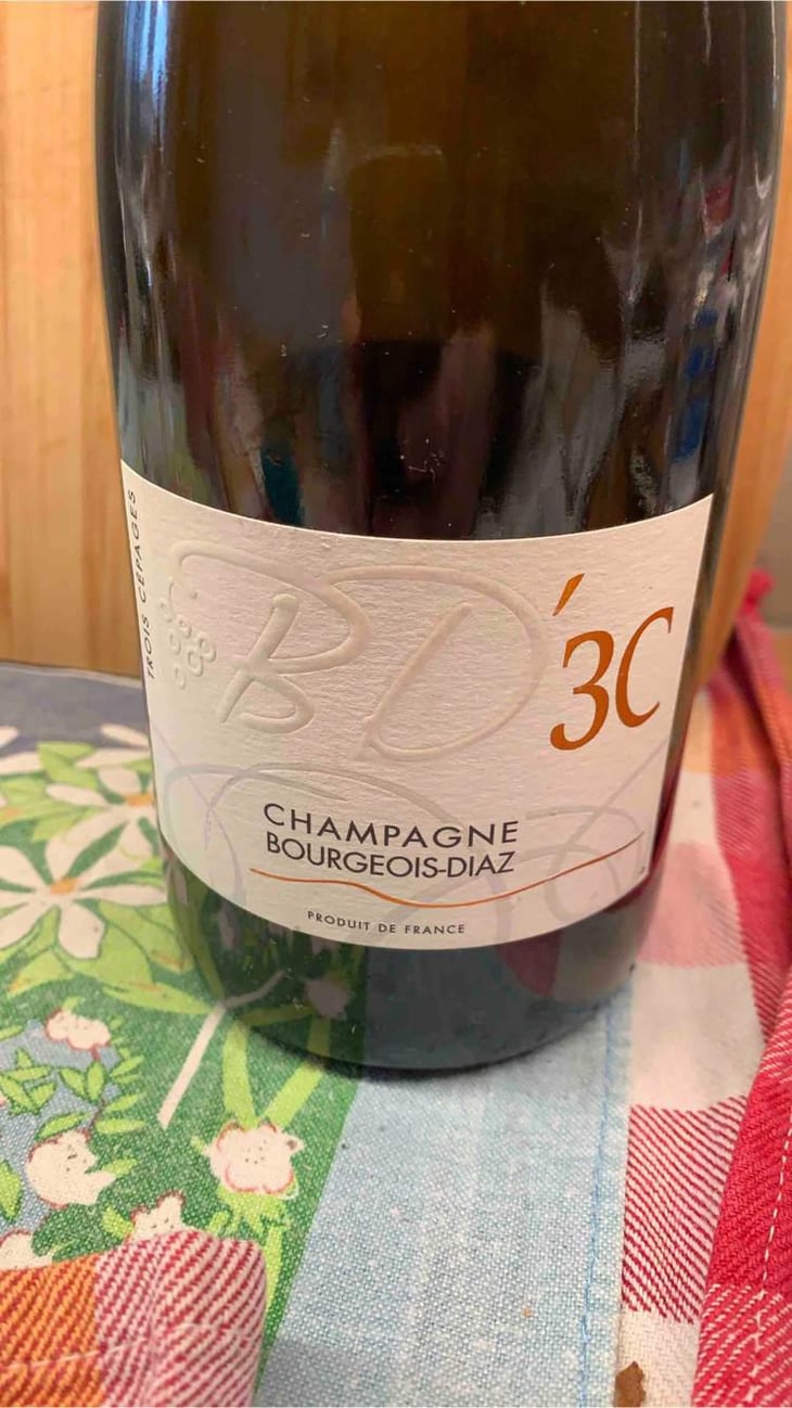 BD'3C - Brut Nature - Champagne Bourgeois-Diaz - Jérôme & Charlotte Bourgeois -2017