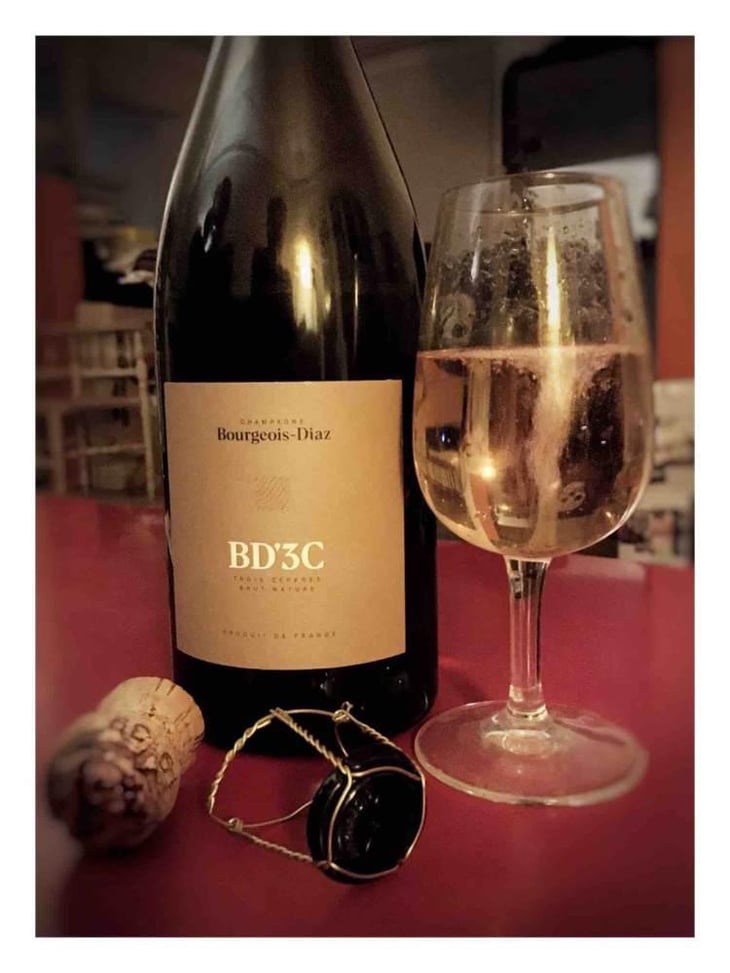 BD'3C - Brut Nature - Champagne Bourgeois-Diaz - Jérôme & Charlotte Bourgeois -2017