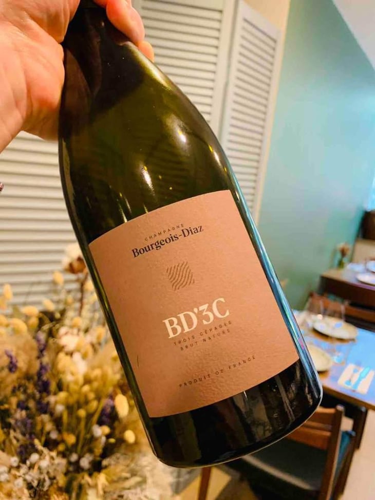 BD'3C - Brut Nature - Champagne Bourgeois-Diaz - Jérôme & Charlotte Bourgeois -2017