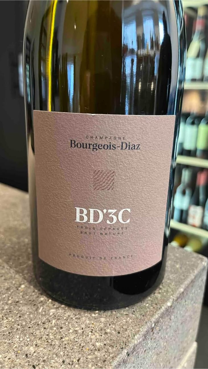 BD'3C - Brut Nature - Champagne Bourgeois-Diaz - Jérôme & Charlotte Bourgeois -2017