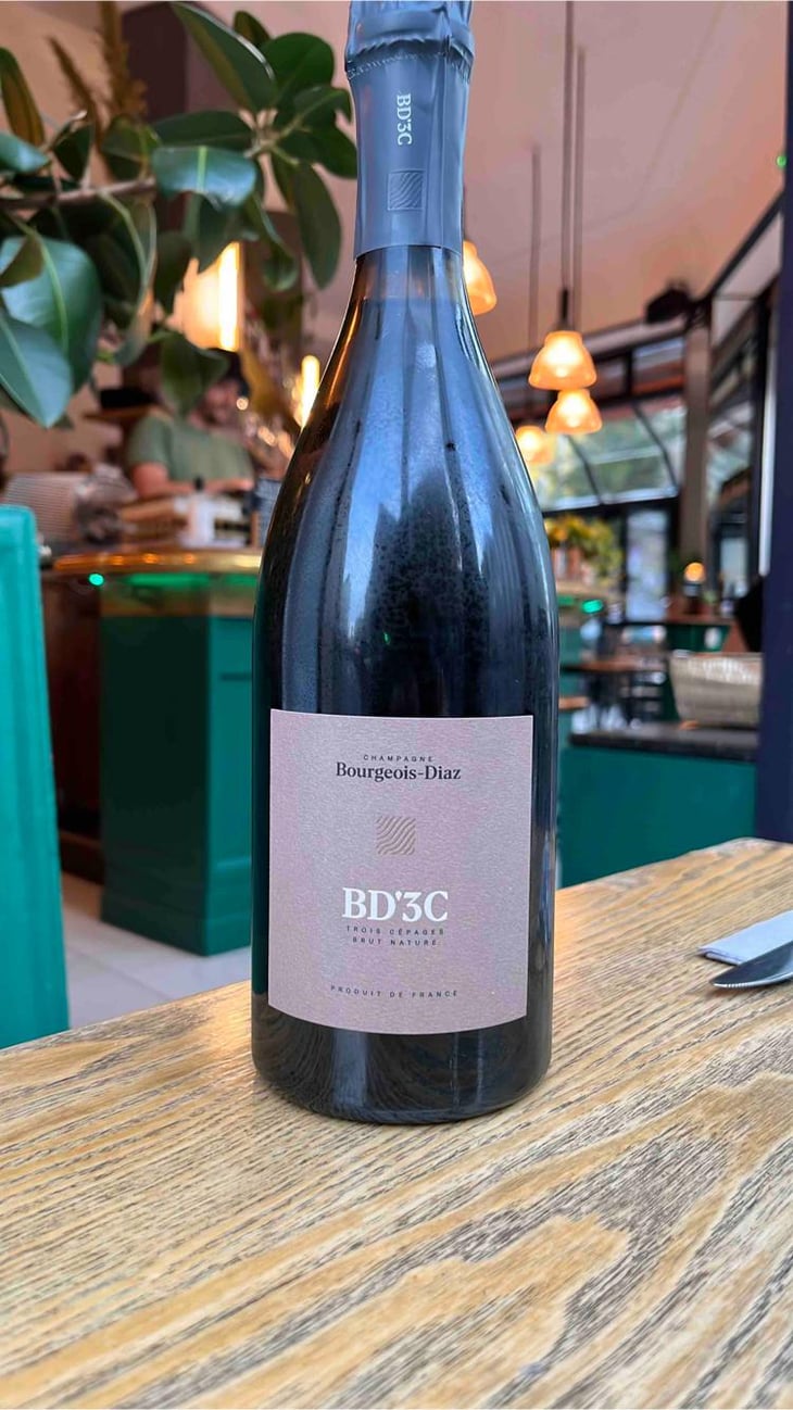 BD'3C - Brut Nature - Champagne Bourgeois-Diaz - Jérôme & Charlotte Bourgeois -2017