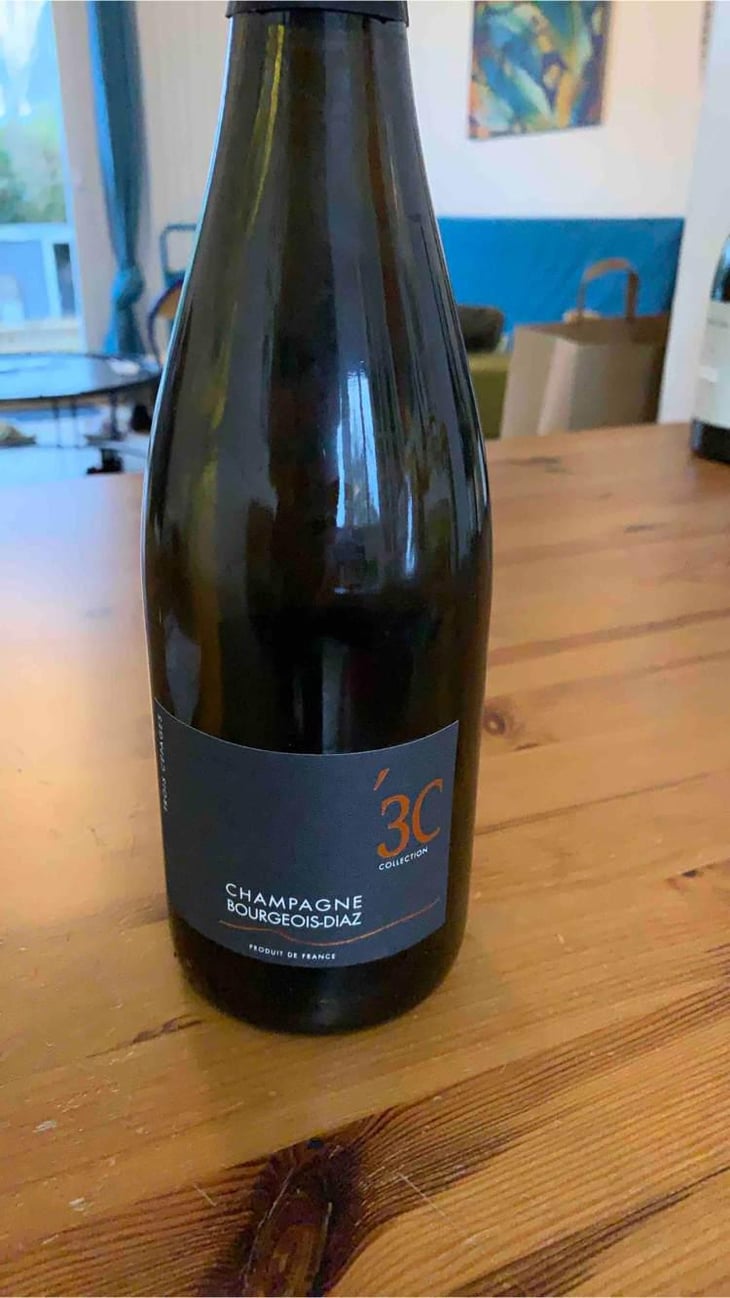 BD'3CC - Brut Nature Millésimé - Champagne Bourgeois-Diaz - Jérôme & Charlotte Bourgeois -2016