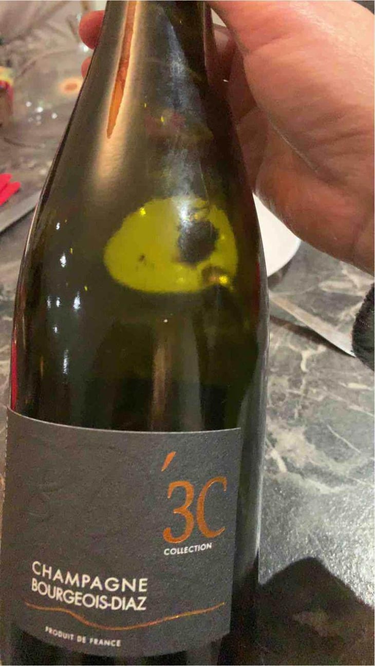 BD'3CC - Brut Nature Millésimé - Champagne Bourgeois-Diaz - Jérôme & Charlotte Bourgeois -2016