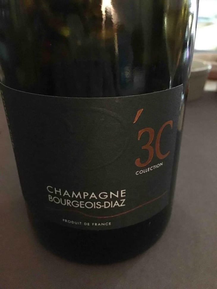 BD'3CC - Brut Nature Millésimé - Champagne Bourgeois-Diaz - Jérôme & Charlotte Bourgeois -2016