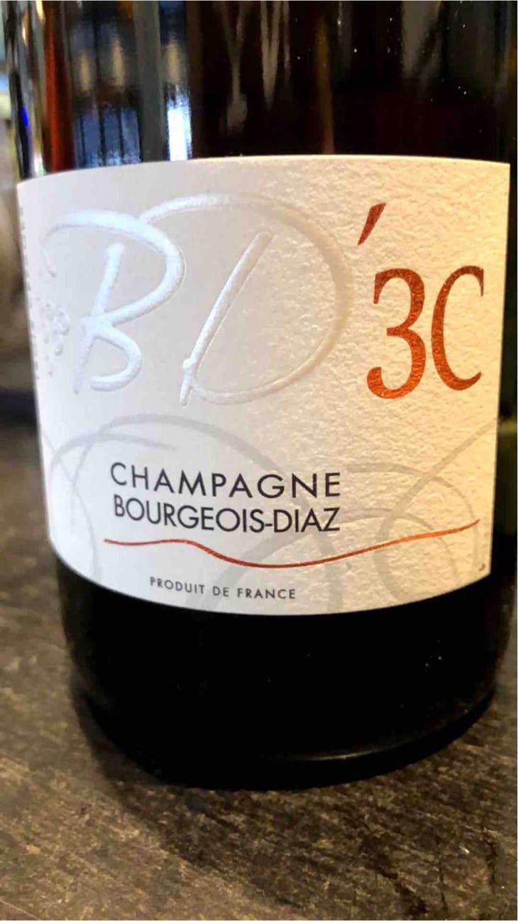 BD'B - Brut Nature - Champagne Bourgeois-Diaz - Jérôme & Charlotte Bourgeois -2017