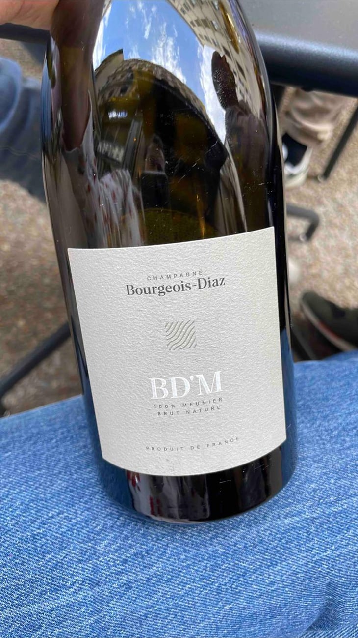 BD’M - Brut Nature - Champagne Bourgeois-Diaz - Jérôme & Charlotte Bourgeois 