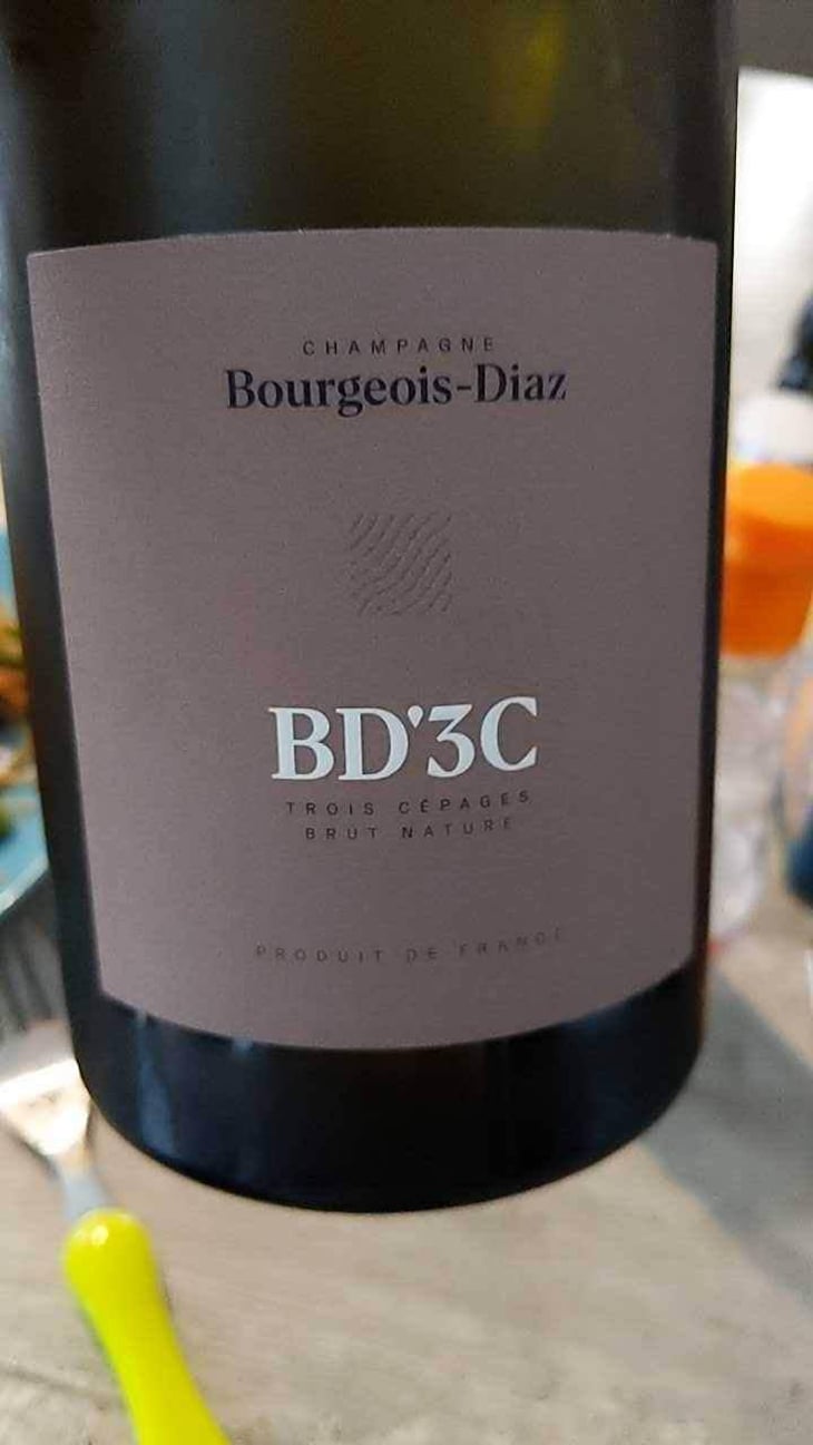 BD’M - Brut Nature - Champagne Bourgeois-Diaz - Jérôme & Charlotte Bourgeois 