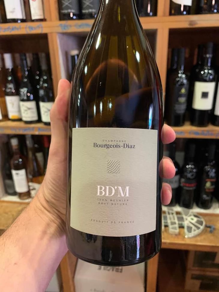 BD’M - Brut Nature - Champagne Bourgeois-Diaz - Jérôme & Charlotte Bourgeois 