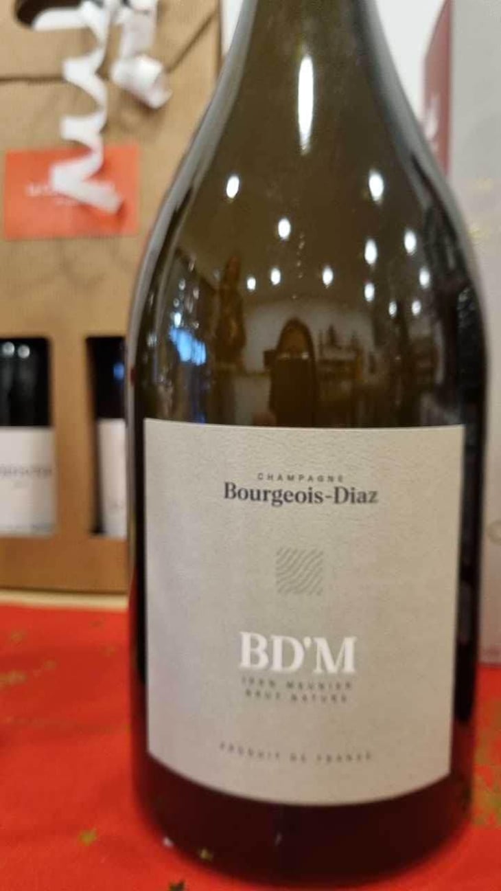 BD’M - Brut Nature - Champagne Bourgeois-Diaz - Jérôme & Charlotte Bourgeois 