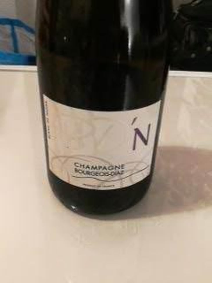 BD'N - Brut Nature - Champagne Bourgeois-Diaz - Jérôme & Charlotte Bourgeois 