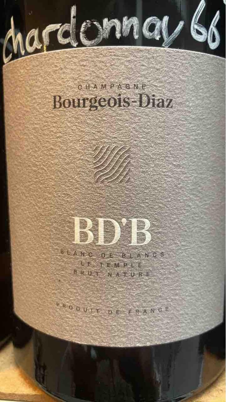 BD'RS - Brut Nature - Champagne Bourgeois-Diaz - Jérôme & Charlotte Bourgeois 