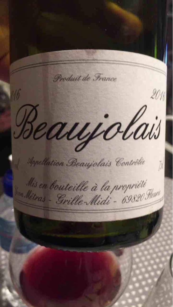 Beaujolais - Domaine Métras - Yvon Métras 