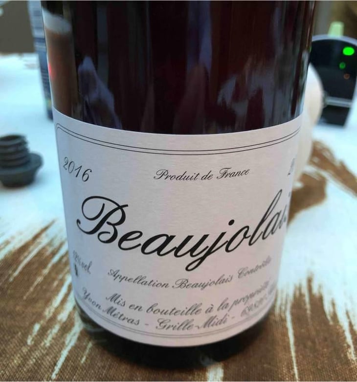 Beaujolais - Domaine Métras - Yvon Métras 