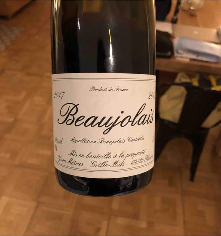Beaujolais - Domaine Métras - Yvon Métras 