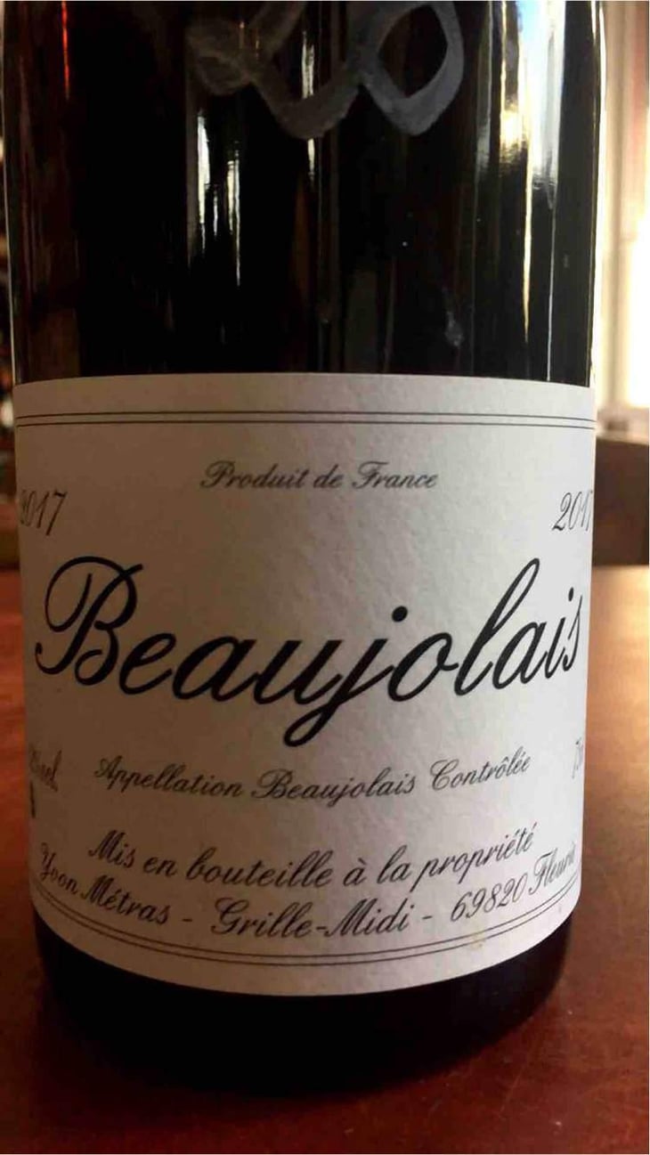 Beaujolais - Domaine Métras - Yvon Métras 