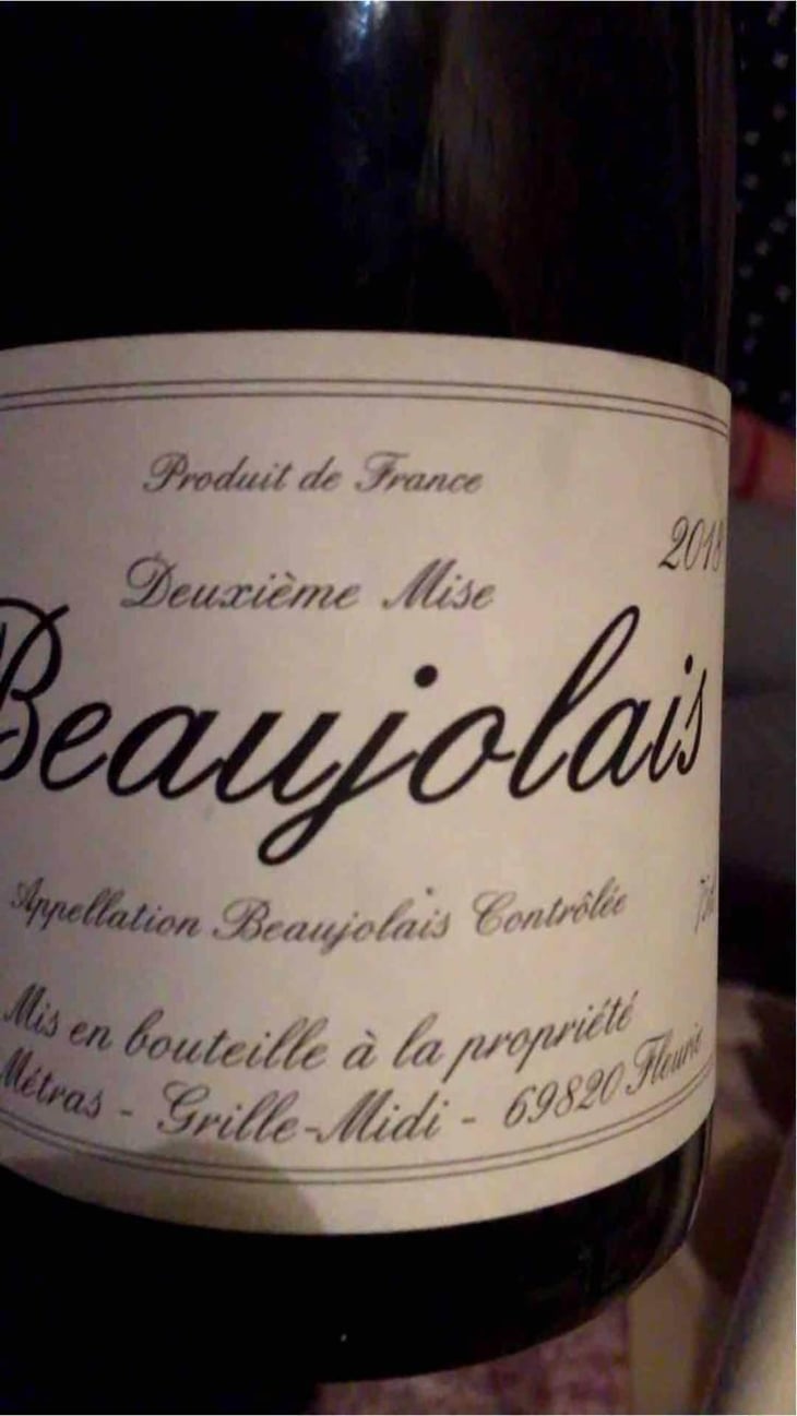 Beaujolais - Domaine Métras - Yvon Métras 