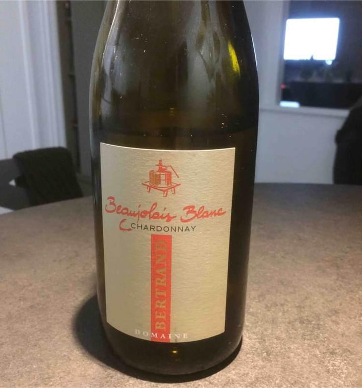 Beaujolais Blanc - Bertrand - Maryse, Jean Pierre & Julien Bertrand 