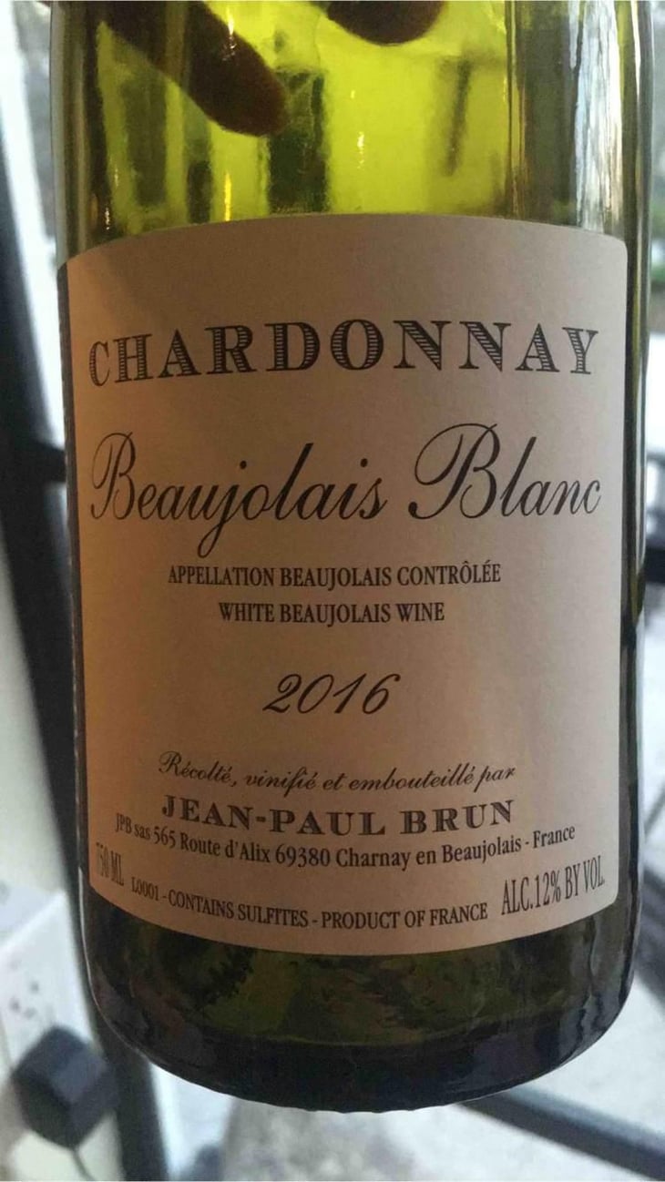 Beaujolais Blanc - Domaine des Terres Dorées - Jean-Paul Brun 