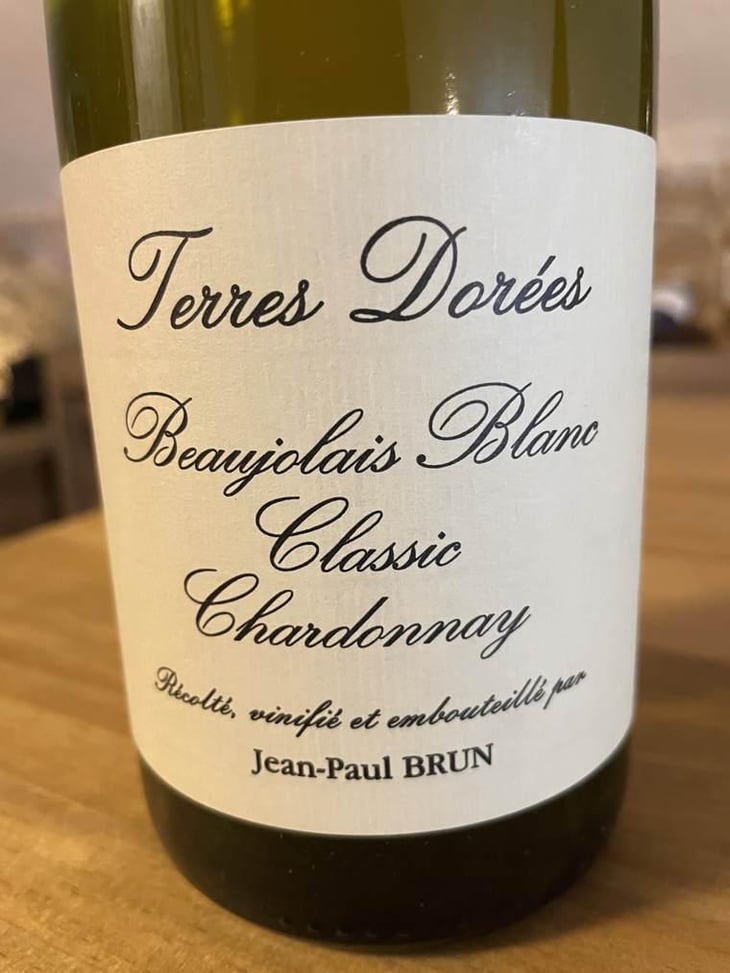 Beaujolais Blanc - Domaine des Terres Dorées - Jean-Paul Brun 