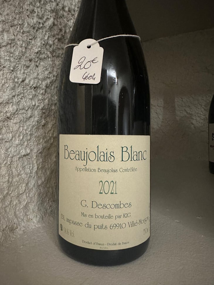 Beaujolais Blanc - Georges Descombes - Georges Descombes 