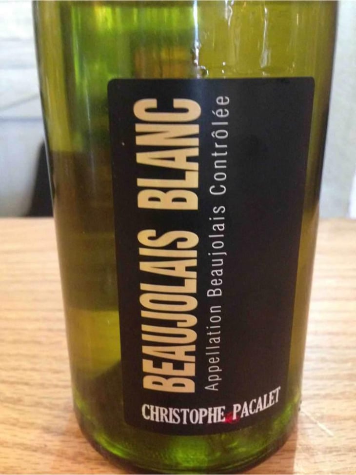 Beaujolais Blanc - Les Marcellins - Christophe Pacalet 