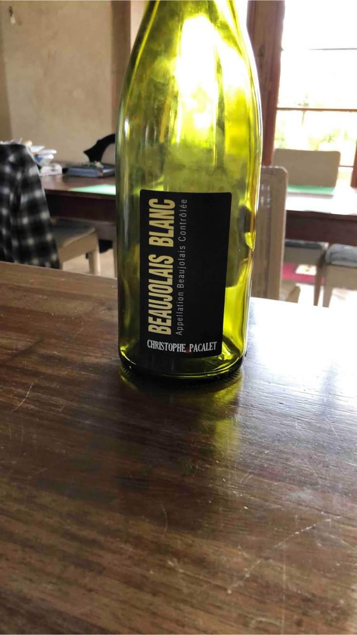 Beaujolais Blanc - Les Marcellins - Christophe Pacalet 