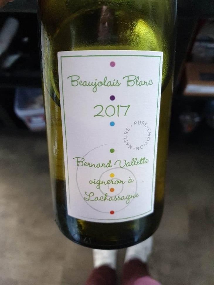Beaujolais Blanc - Domaine Bernard Vallette - Agnès Clamens & Bernard Vallette 