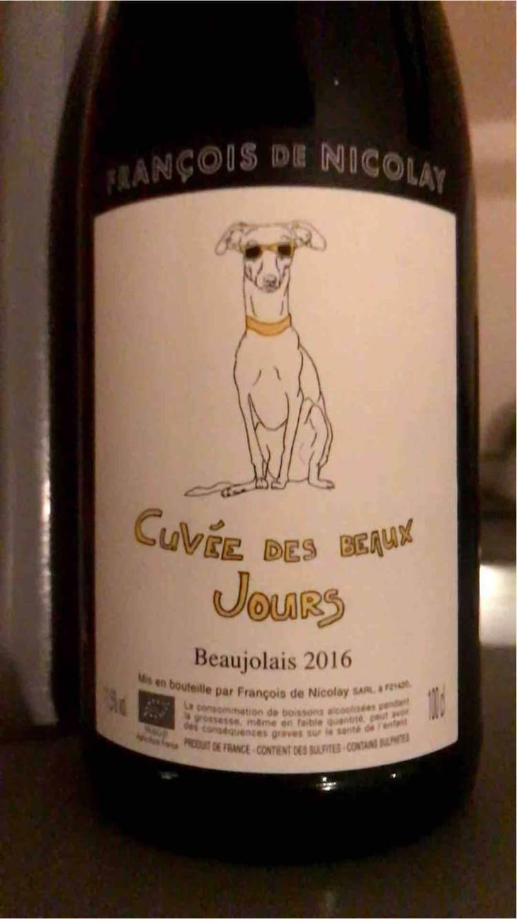 Beaujolais "Cuvée des Beaux Jours" - Maison François de Nicolay - François de Nicolay 