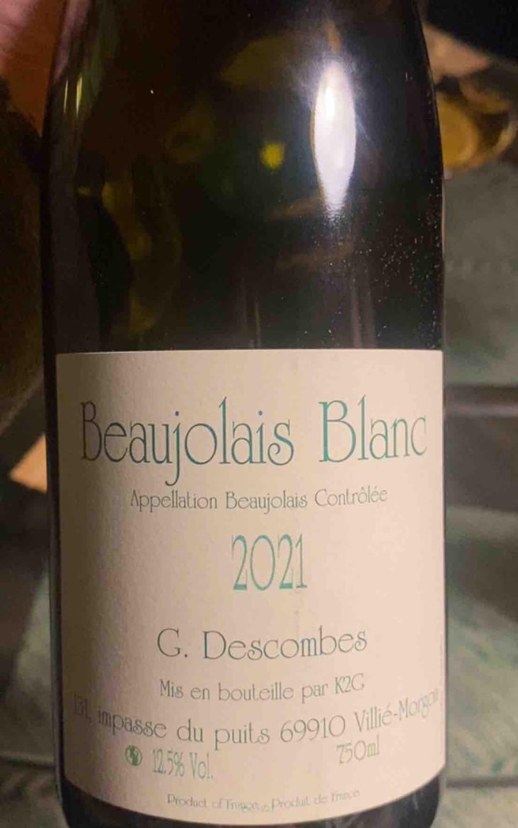 Beaujolais Villages - Georges Descombes - Georges Descombes 