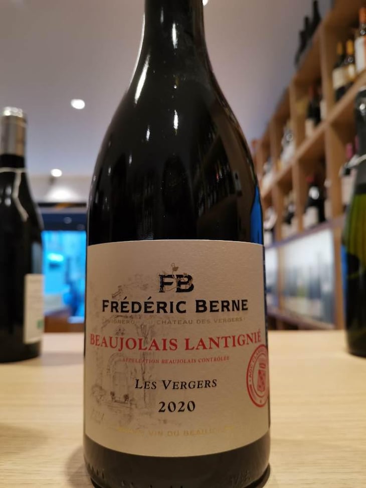 Beaujolais Lantignié Les Vergers - Frédéric Berne - Frederic Berne -2020