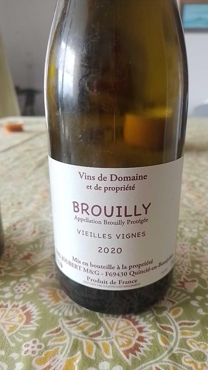 Beaujolais Nouveau - Domaine Marcel Joubert - Carine Joubert 