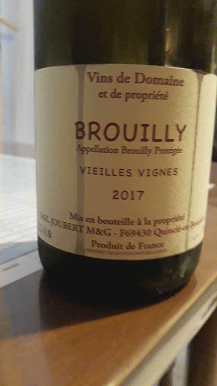 Beaujolais Nouveau - Domaine Marcel Joubert - Carine Joubert 