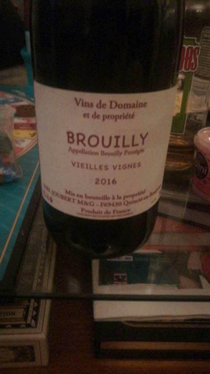 Beaujolais Nouveau - Domaine Marcel Joubert - Carine Joubert 