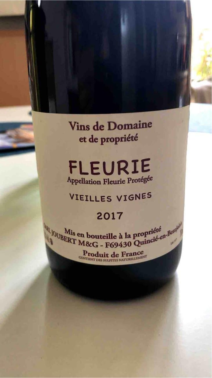 Beaujolais Nouveau - Domaine Marcel Joubert - Carine Joubert 