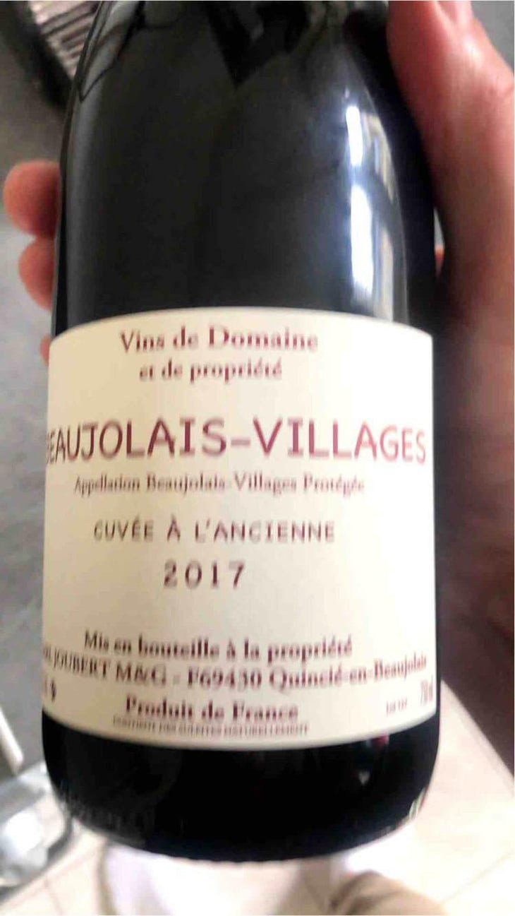 Beaujolais Nouveau - Domaine Marcel Joubert - Carine Joubert 