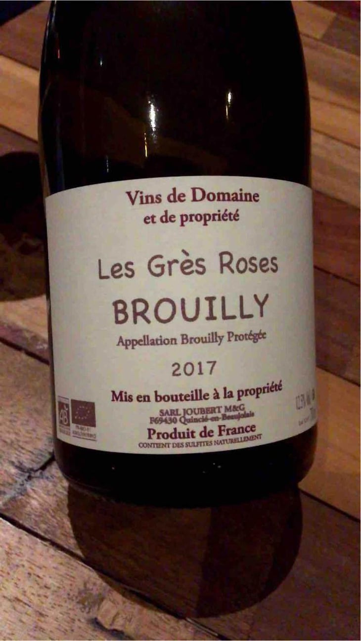 Beaujolais Nouveau - Domaine Marcel Joubert - Carine Joubert 